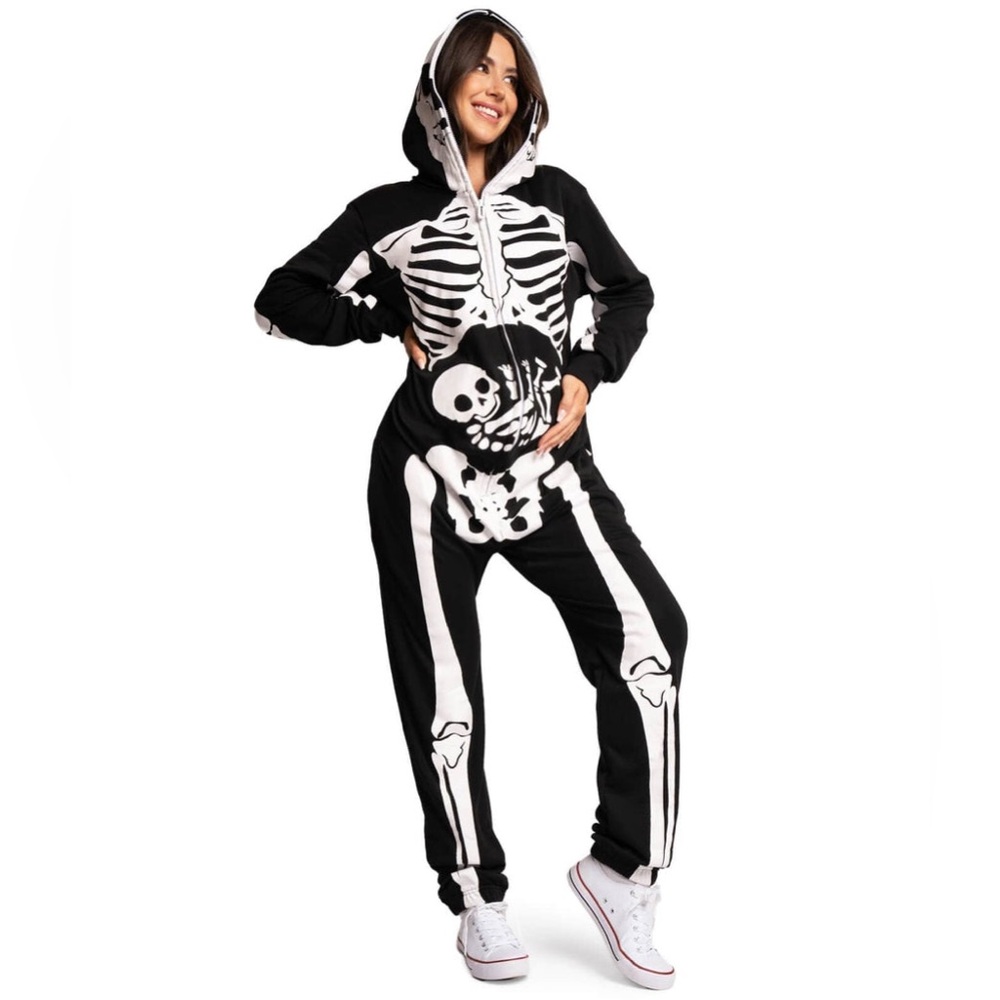 Tipsy Elves WOMEN'S PREGNANT SKELETON MATERNITY COSTUME